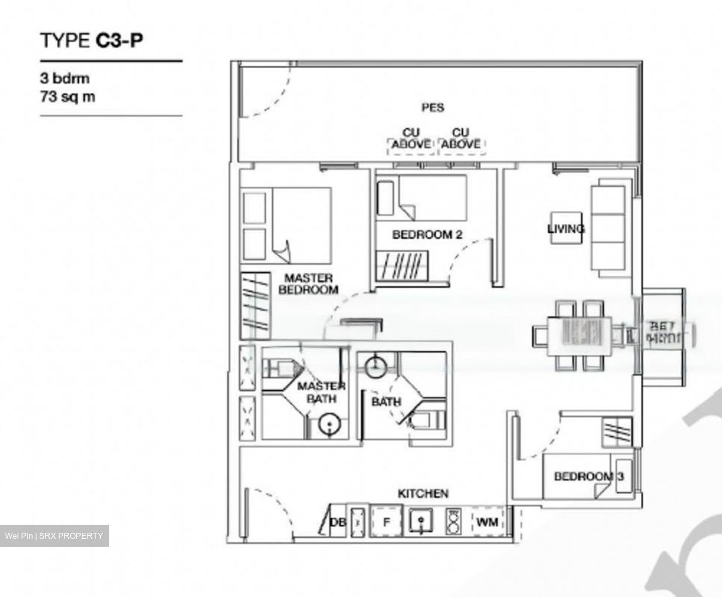 Floraville (D28), Apartment #485012391